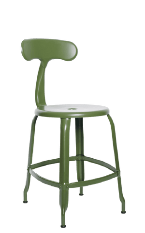 Chaises Nicolle metall höjd 45 cm