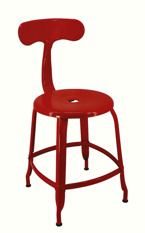 Chaises Nicolle metall höjd 45 cm