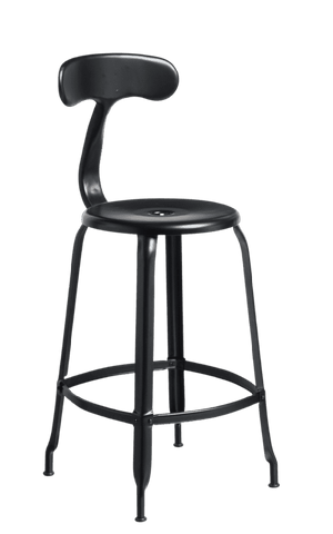 Chaises Nicolle metall höjd 75 cm