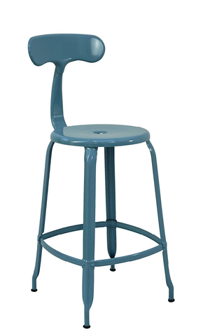 Chaises Nicolle metall höjd 75 cm