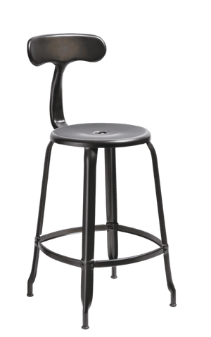 Chaises Nicolle metall höjd 65 cm