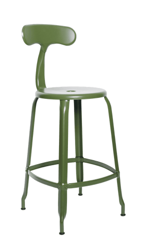 Chaises Nicolle metall höjd 65 cm