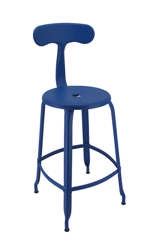 Chaises Nicolle metall höjd 75 cm