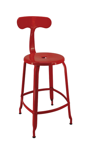 Chaises Nicolle metall höjd 75 cm