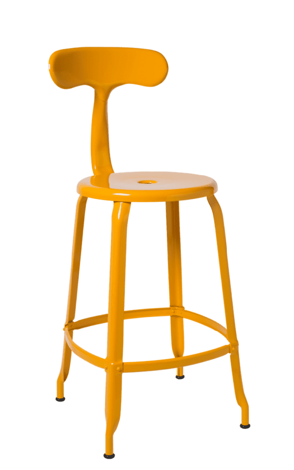 Chaises Nicolle metall höjd 60 cm