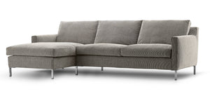 Streamline Kampanjsoffa med schäslong vänster