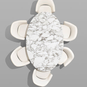 Saarinen Oval Table från Knoll - Inredningsgalleriet