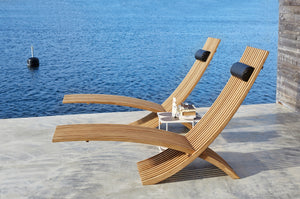 Köp Nozib sun lounger från Skargaarden hos oss på Inredningsgalleriet i Helsingborg. Vi säljer möbler och inredning utöver det vanliga sedan drygt 30 år.