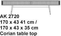 Köp AK 2720 TV-bänk från Naver hos oss på Inredningsgalleriet i Helsingborg. Vi säljer möbler och inredning utöver det vanliga sedan drygt 30 år.